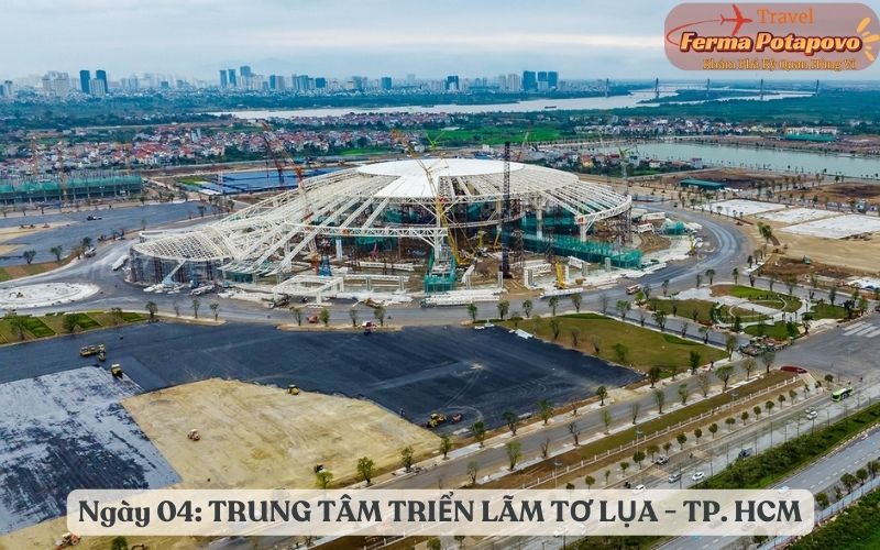 Ngày 04: TRUNG TÂM TRIỂN LÃM TƠ LỤA - BEAUTY CROWN GRAND TREE - THIÊN NHAI HẢI GIÁC - HẢI KHẨU - TP. HCM