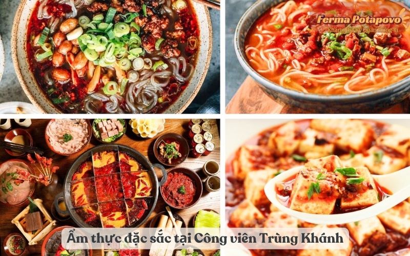 Ẩm thực đặc sắc và những trải nghiệm văn hóa độc đáo tại Công viên Trùng Khánh