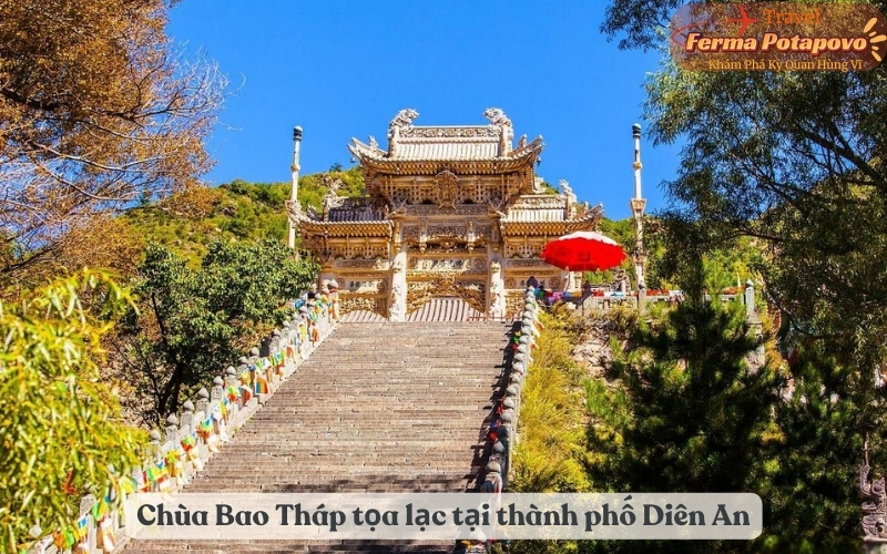 Du lịch Chùa Bao Tháp (Baota Temple) – Tỉnh Thiểm Tây