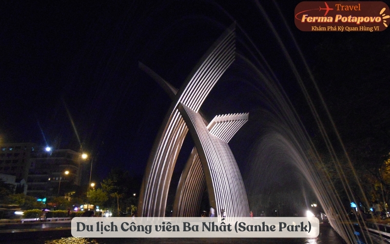 Du lịch Công viên Ba Nhất (Sanhe Park) - Trải nghiệm không gian xanh giữa lòng Sài Gòn