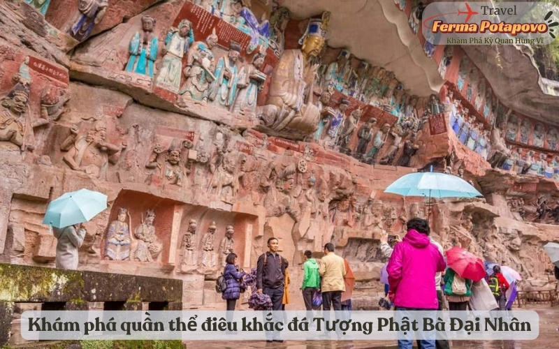 Khám phá quần thể điêu khắc đá Tượng Phật Bà Đại Nhân tại Dazu
