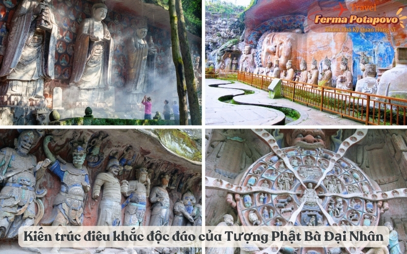 Kiến trúc và nghệ thuật điêu khắc độc đáo của Tượng Phật Bà Đại Nhân