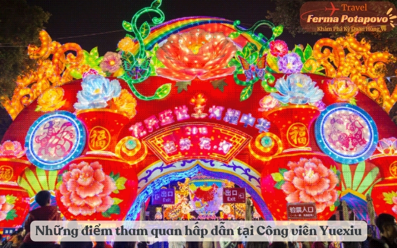 Những điểm tham quan hấp dẫn tại Công viên Yuexiu: từ Tháp năm tầng đến tượng Ngũ Dương