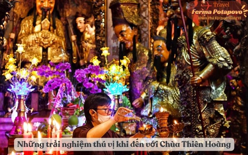 Những trải nghiệm thú vị khi đến với Chùa Thiên Hoàng