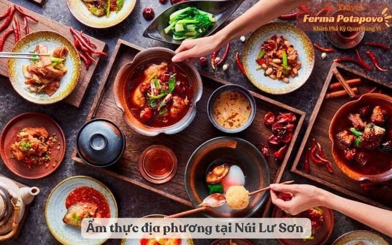Ẩm thực địa phương tại Núi Lư Sơn