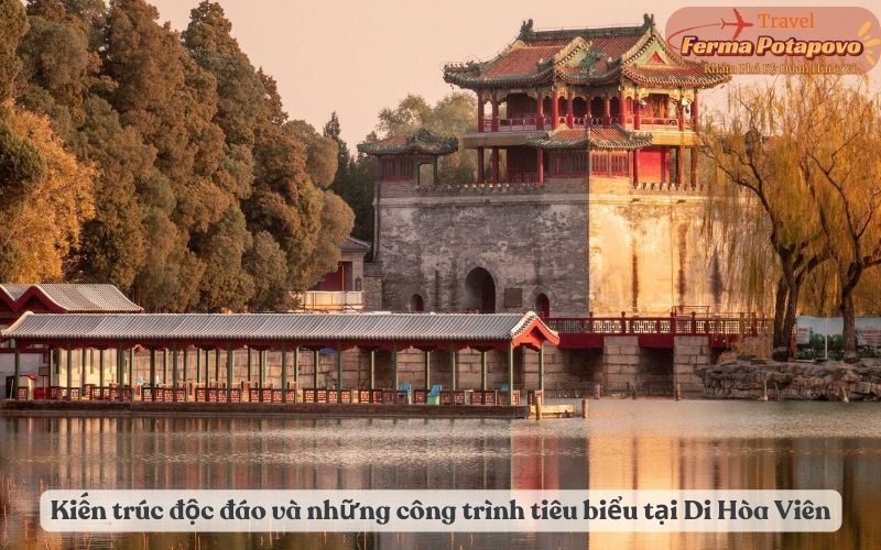Kiến trúc độc đáo và những công trình tiêu biểu tại Di Hòa Viên