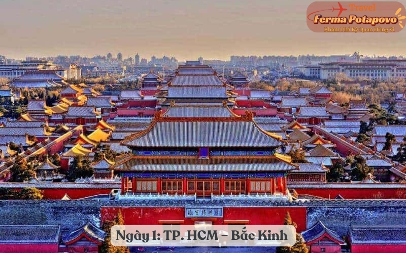 Ngày 1: TP. HCM - Bắc Kinh